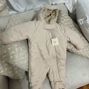 7AM Enfant Beige Kids Footie